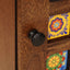 Highboard med dør Valnød 40 x 33 x 110 cm Massivt mangotræ