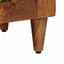 Highboard med dør Valnød 40 x 33 x 110 cm Massivt mangotræ