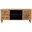 TV-skab med hylde Naturfarvet 105 x 33 x 46 cm Massivt mangotræ