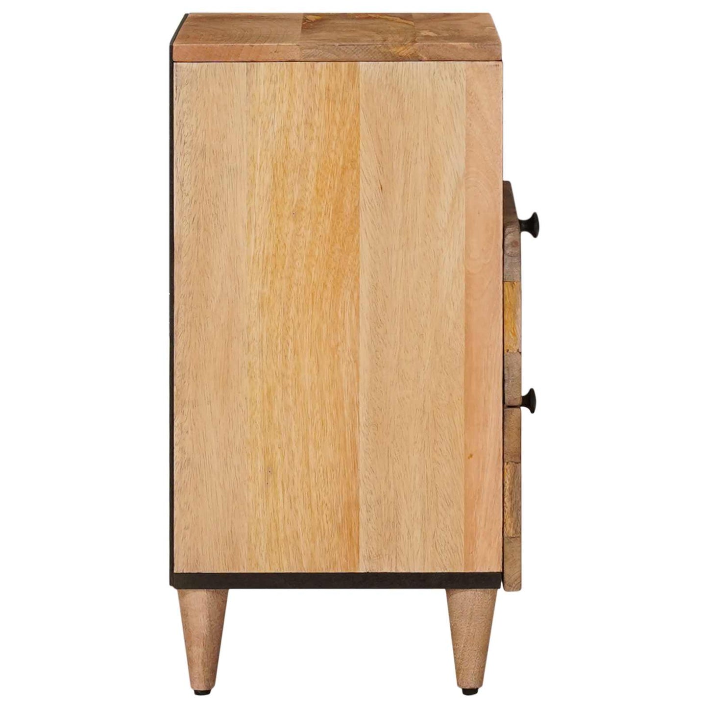 Natskab Naturfarvet 50 x 33 x 62 cm Massivt mangotræ