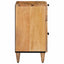 Natskab Naturfarvet 50 x 33 x 60 cm Massivt mangotræ