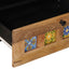 TV-skab med skuffe Naturfarvet 80 x 33 x 46 cm Massivt mangotræ