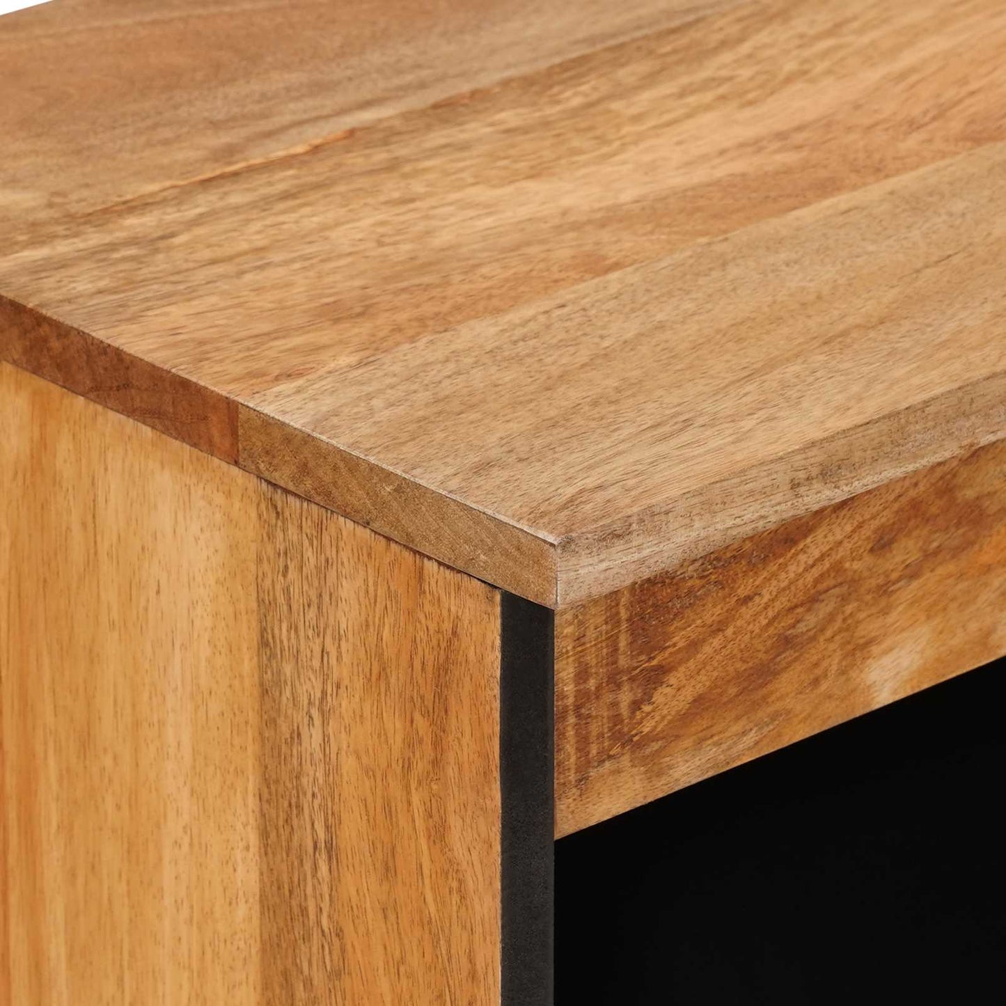 Sideboard Naturfarvet 60 x 33,5 x 75 cm Massivt mangotræ