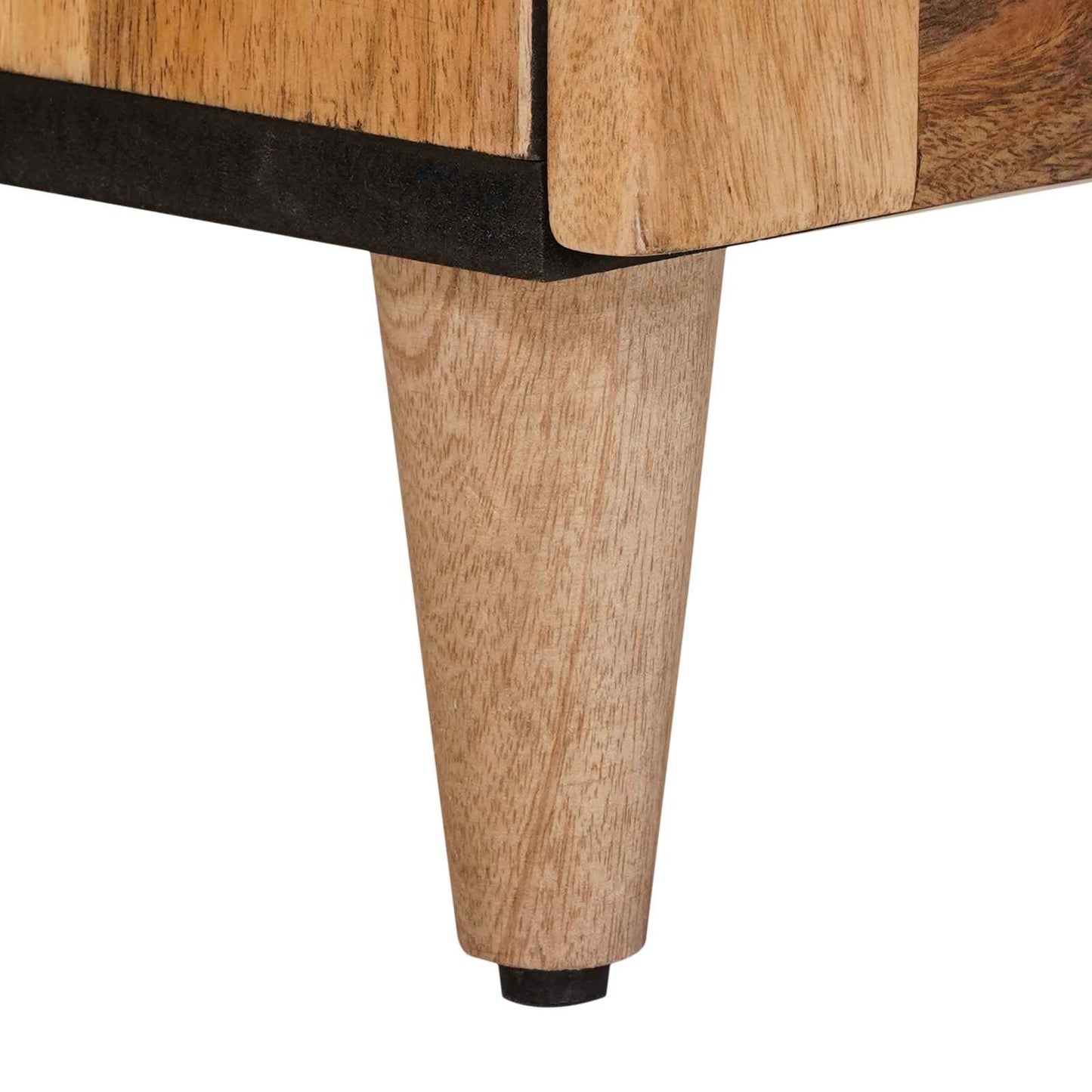Sideboard Naturfarvet 60 x 33,5 x 75 cm Massivt mangotræ