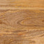 Highboard med dør Naturfarvet 40 x 33 x 110 cm Massivt mangotræ