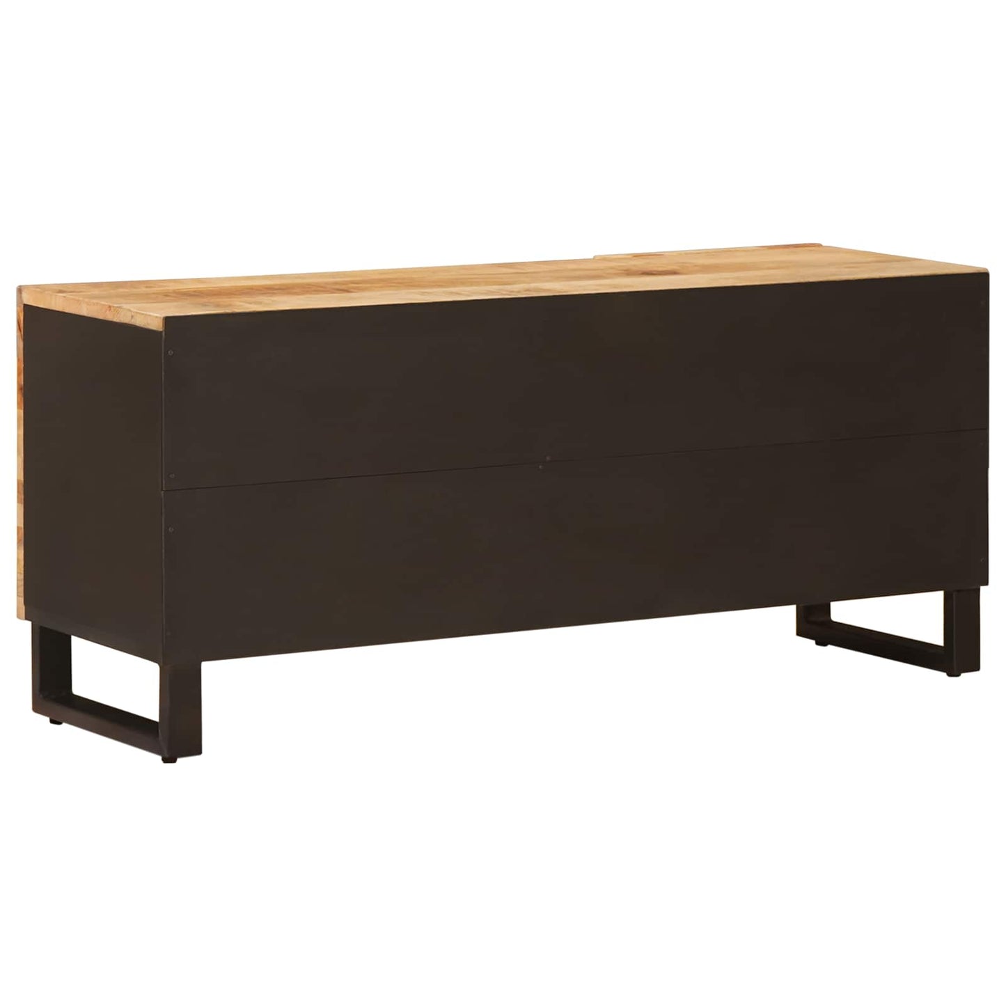 TV-skab med opbevaring Brun 105 x 33 x 46 cm Massivt mangotræ