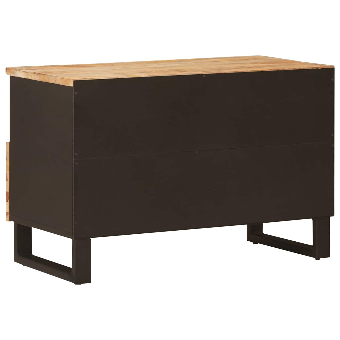 TV-skab med opbevaring Brun 70 x 33 x 46 cm Massivt mangotræ