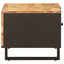 Sofabord Brun 80 x 50 x 40 cm Massivt mangotræ