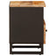 Sengekabinett 2 stk. Brun 40 x 33 x 46 cm Massivt mangotræ