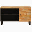 TV-skab med hylde med dør Brun 80 x 33 x 46 cm Massivt mangotræ