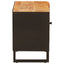TV-skab med hylde med dør Brun 80 x 33 x 46 cm Massivt mangotræ