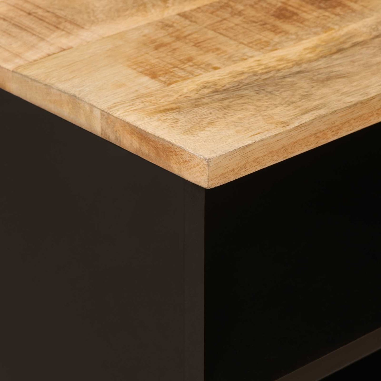 TV-skab med skuffe Brun 80 x 33 x 46 cm Massivt mangotræ