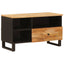 TV-skab med skuffe Brun 80 x 33 x 46 cm Massivt mangotræ