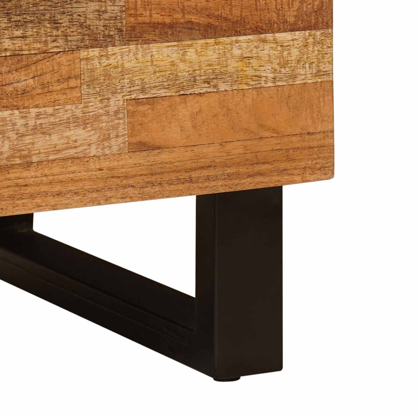 Sideskab med opbevaring Brun 60 x 33 x 75 cm Massivt mangotræ