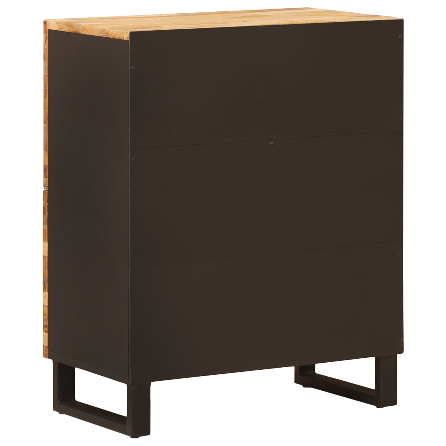 Sideskab med opbevaring Brun 60 x 33 x 75 cm Massivt mangotræ