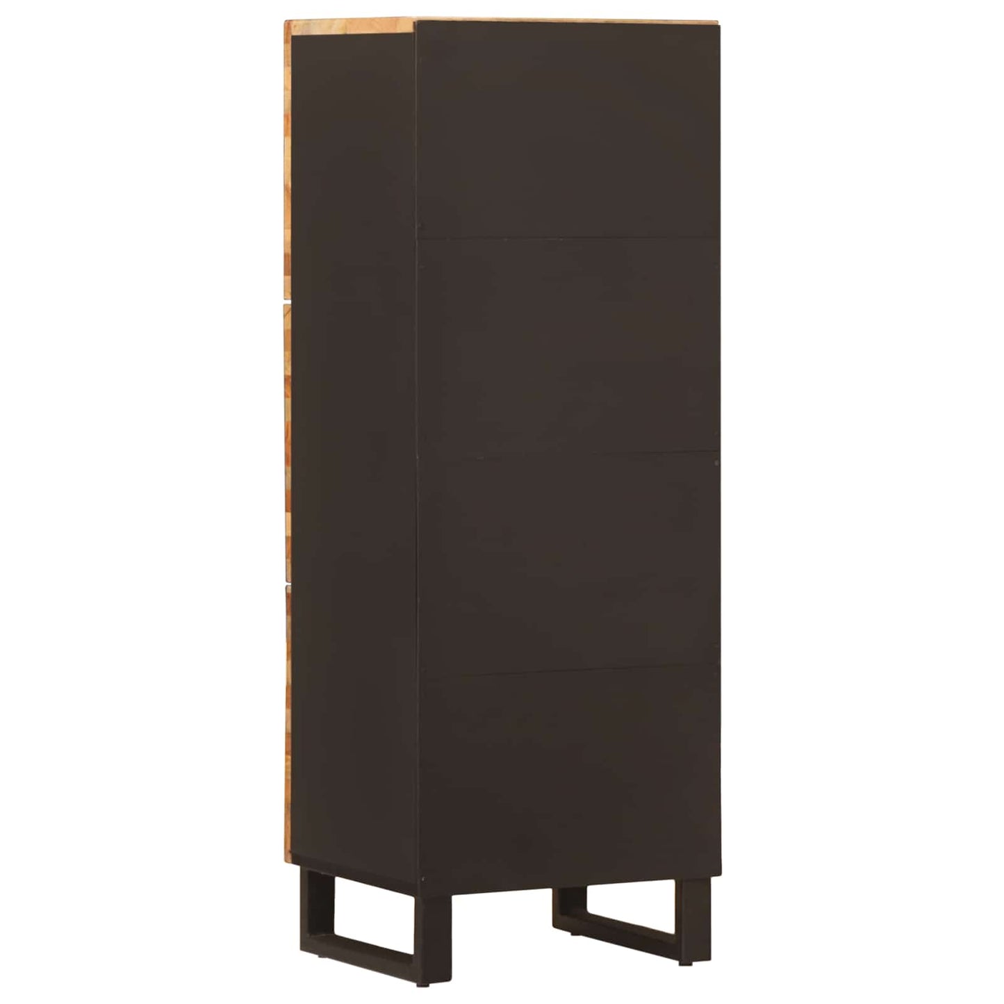 Opbevarings Skab med dør Brun 40 x 33 x 110 cm Massivt mangotræ