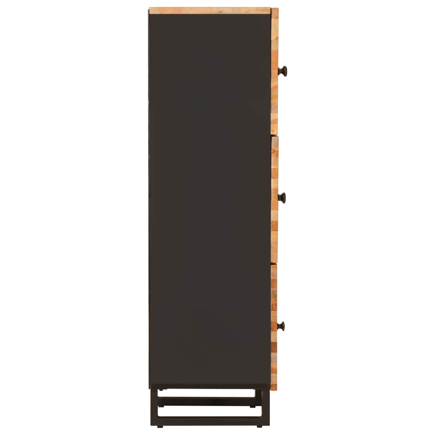 Opbevarings Skab med dør Brun 40 x 33 x 110 cm Massivt mangotræ