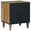 Natskab 2 pcs Brun 40 x 33,5 x 46 cm Massivt mangotræ