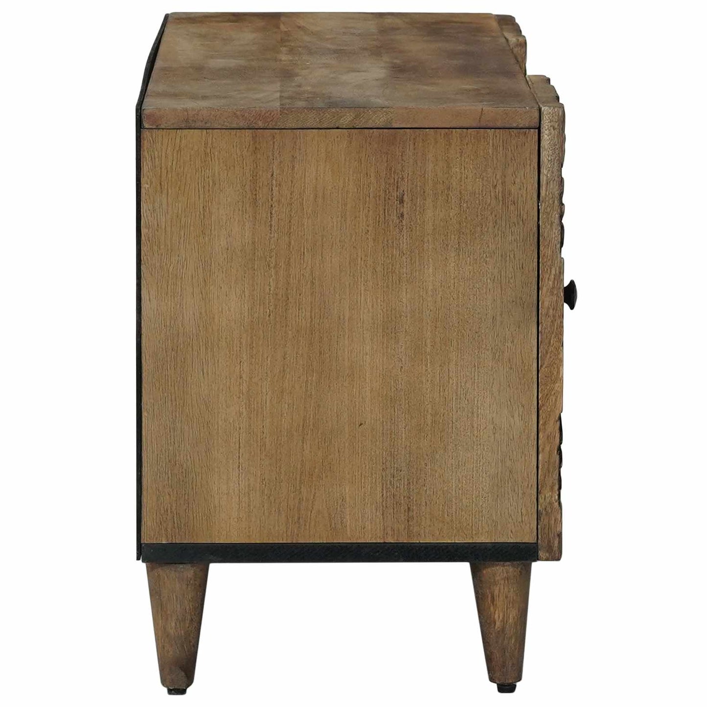 TV-skab med opbevaring Brun 105 x 33,5 x 46 cm Massivt mangotræ