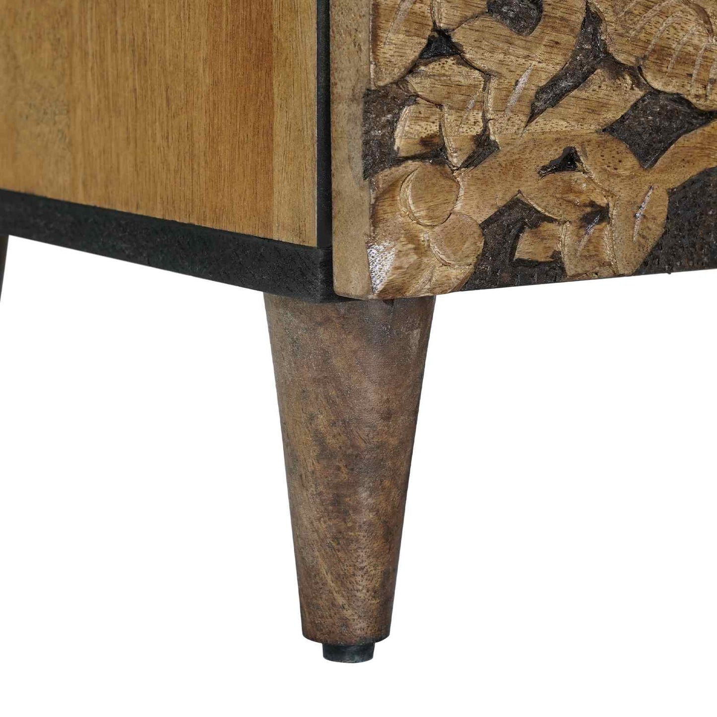 TV-skab med opbevaring Brun 70 x 33,5 x 46 cm Massivt mangotræ