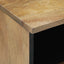 Sengekabinett 2 pcs Brun 40 x 33 x 46 cm Massivt mangotræ