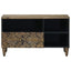 TV-skab med skuffe Brun 80 x 33,5 x 46 cm Massivt mangotræ