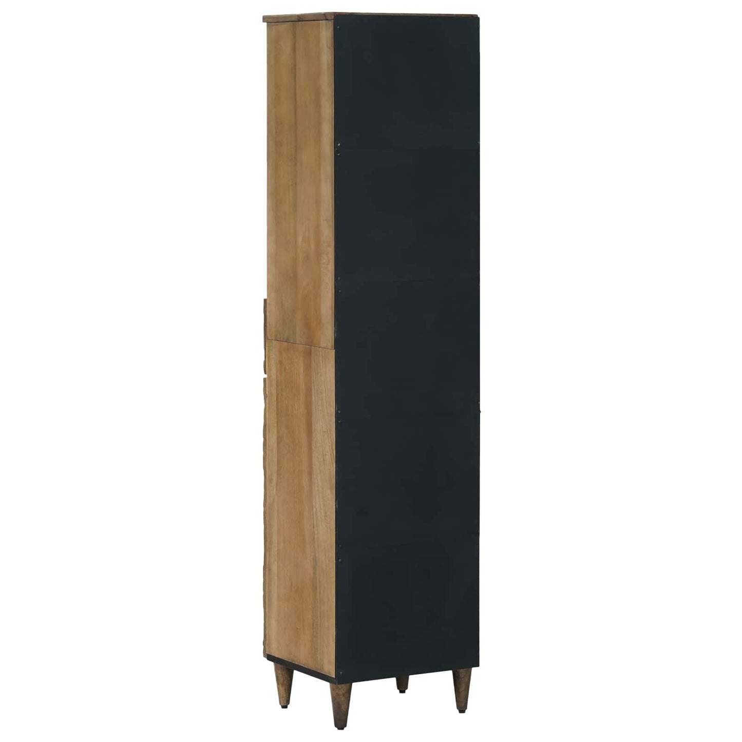 Badeværelsesskab Brun 38 x 33,5 x 160 cm Massivt mangotræ