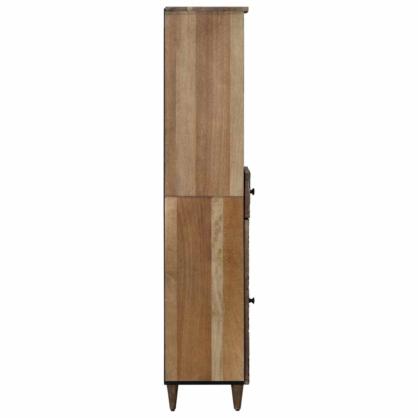 Badeværelsesskab Brun 38 x 33,5 x 160 cm Massivt mangotræ