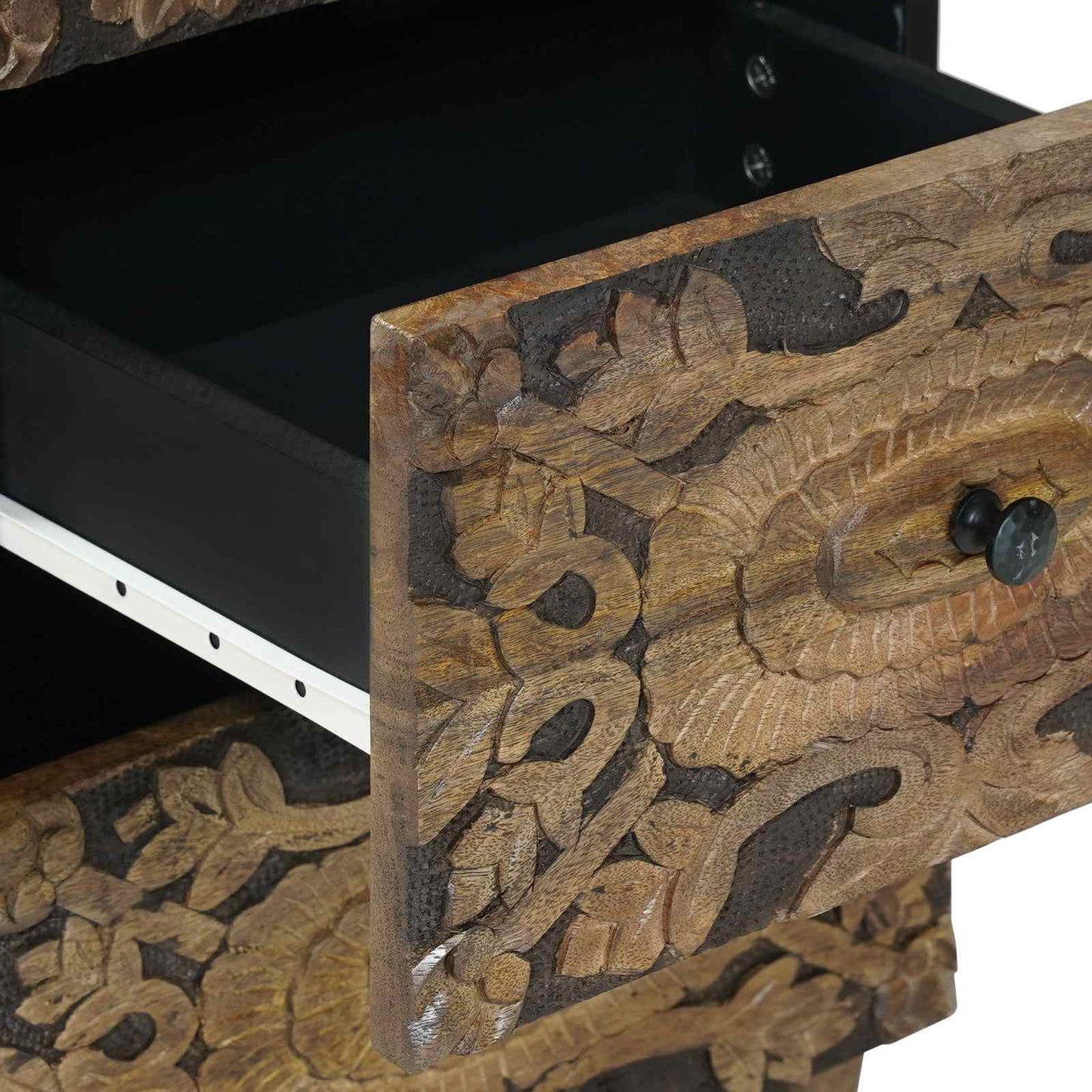 Sideboard Brun 40 x 33,5 x 75 cm Massivt mangotræ