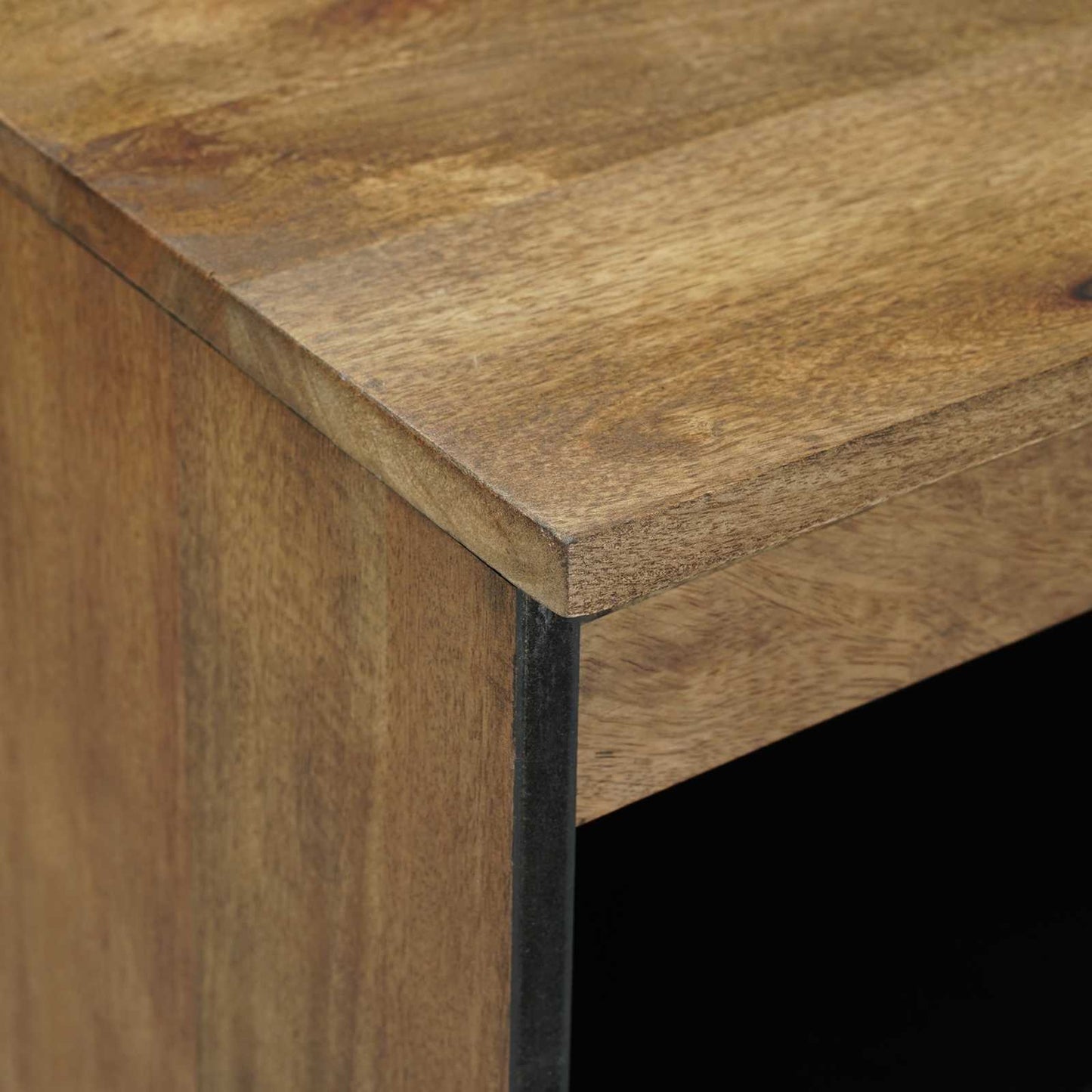 Sideboard med dør Brun 60 x 33,5 x 75 cm Massivt mangotræ