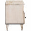 TV-skab med opbevaring Hvid 70 x 33,5 x 46 cm Massivt mangotræ
