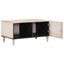 Sofabord Hvid 80 x 50 x 40 cm Massivt mangotræ