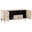 TV-skab med skuffe Hvid 105 x 33,5 x 46 cm Massivt mangotræ