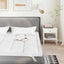 madrasbeskytter 90x200 cm hvid