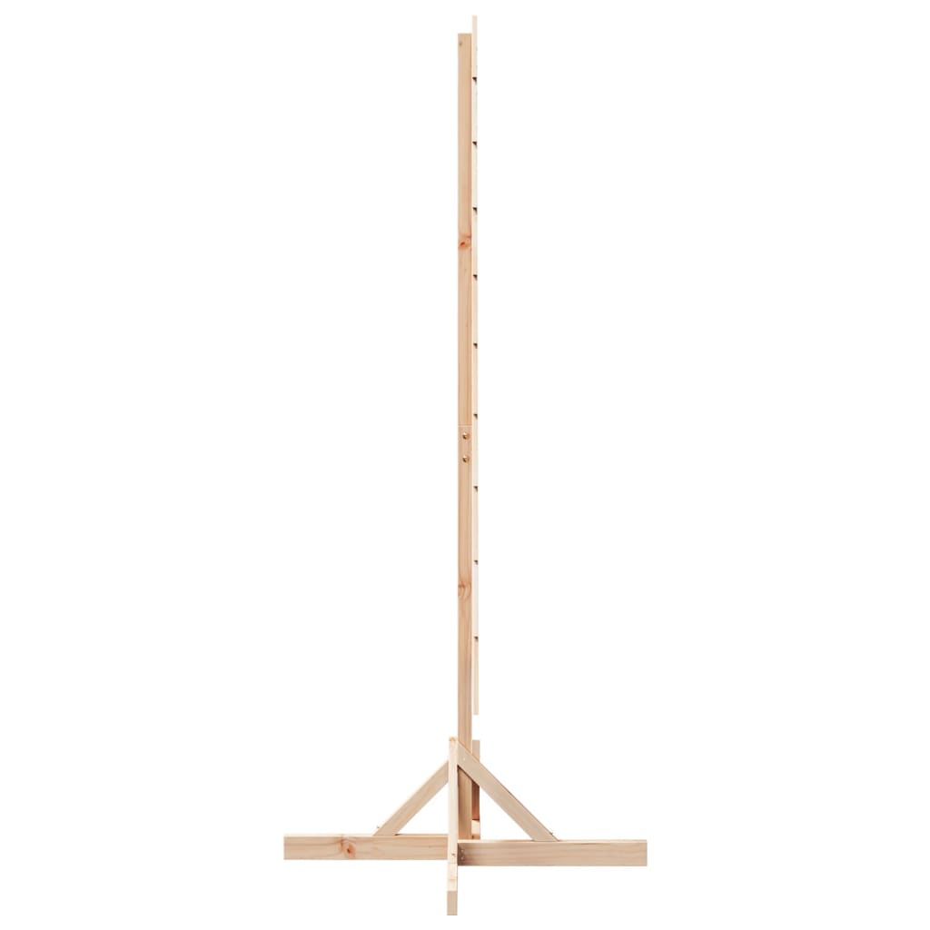 dekorativt juletræ til pynt 180 cm massivt træ