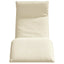 foldbar liggestol 175x54x8,5 cm oxfordstof cremefarvet
