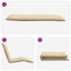 foldbar liggestol 175x54x8,5 cm oxfordstof beige