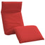 foldbar liggestol 175x54x8,5 cm oxfordstof rød