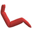 foldbar liggestol 175x54x8,5 cm oxfordstof rød