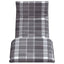 foldbar liggestol 175x54x8,5 cm oxfordstof gråternet