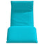 foldbar liggestol 175x54x8,5 cm oxfordstof turkis