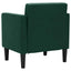 sofastol med armlæn 53 cm fløjl mørkegrøn