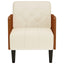 sofastol med armlæn 55 cm hør