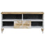 tv-bord 100x33,5x46 cm massivt mangotræ