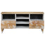 tv-bord 100x33,5x46 cm massivt mangotræ