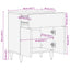 Sengebord Flerfarvet 50 x 33 x 60 cm Massivt mangotræ
