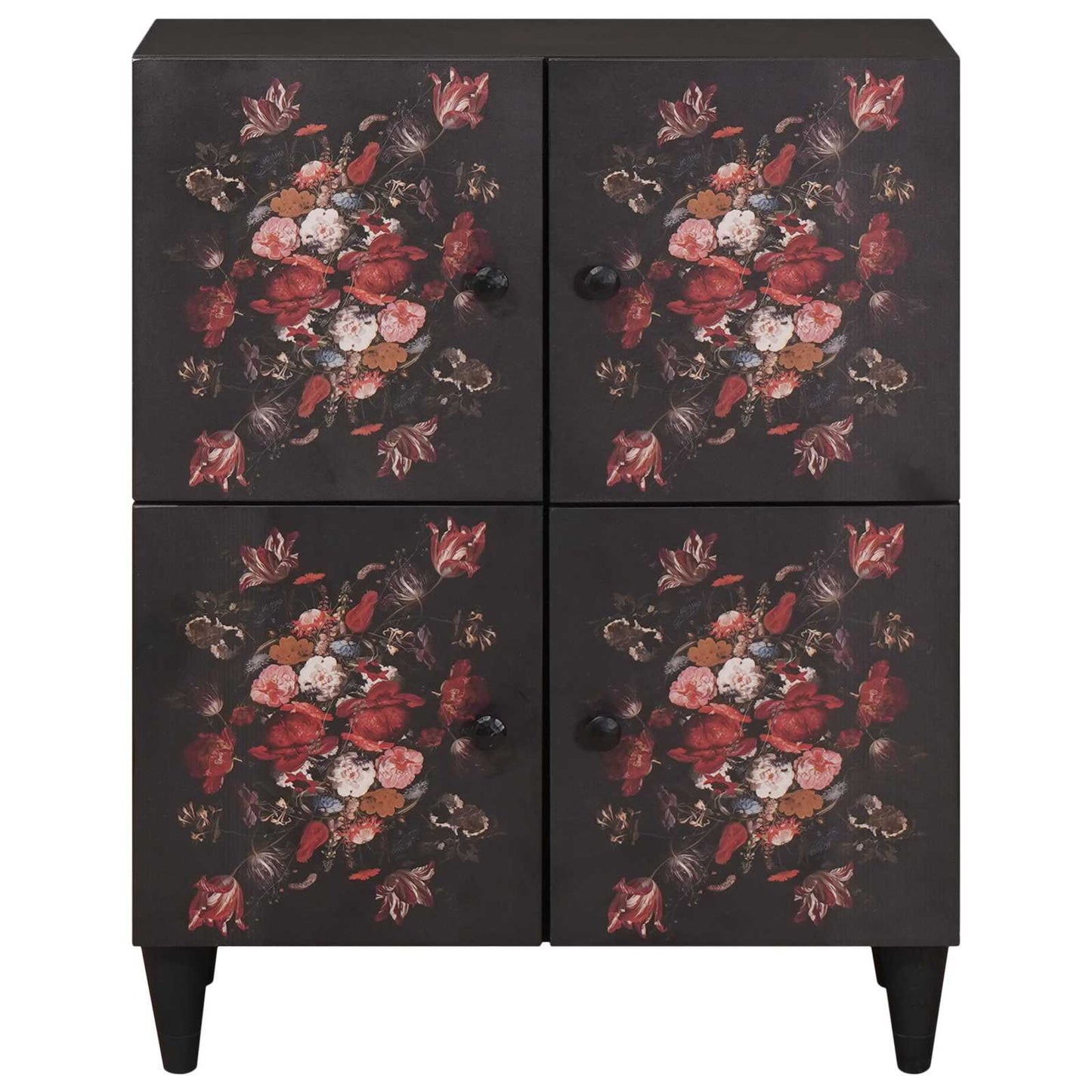 Opbevaringsskabe Flerfarvet 60 x 33,5 x 75 cm Massivt mangotræ