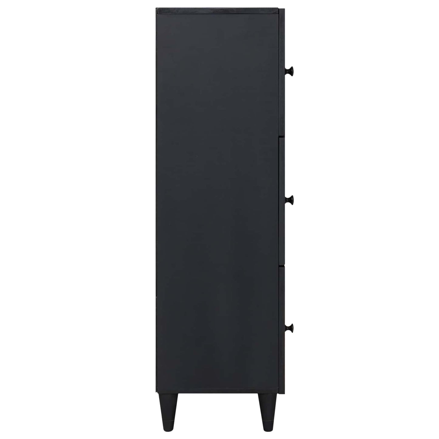 Opbevaringsskabe Flerfarvet 40 x 33,5 x 110 cm Massivt mangotræ