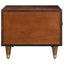 Sofabord Honningbrun 80 x 50 x 40 cm Massivt mangotræ