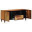 TV-skab med hylde Honningbrun 105 x 33 x 46 cm Massivt mangotræ